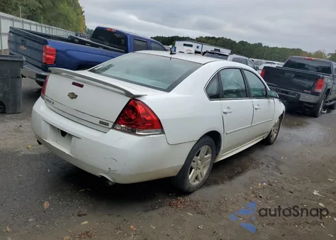 2012 Chevrolet Impala Lt z USA, uszkodzony, nr VIN 2G1WG5E36C1130744